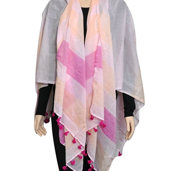 lululemon athletica Accessories - Lululemon | Sun To Moon Multicolor Tassel Scarf